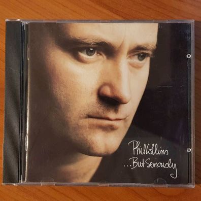 PHIL Collins but seriously Germany EX/EX (CD Album, Pop, WEA)
