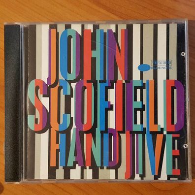 JOHN Scofield hand jive Holland EX/EX (CD Album, Jazz, Blue Note)