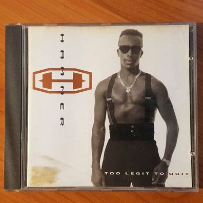 HAMMER too legit to quit Sonopress Germany VG+/VG+ (CD Album, Hip Hop, Capitol)