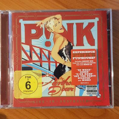 PINK funhouse tour - live EU EX/EX (CD+DVD, Pop, Sony)