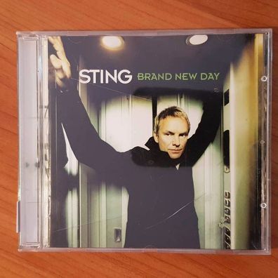 STING brand new day EU EX/EX (CD Album, Pop, A&M)