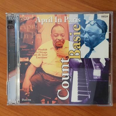 COUNT BASIE april in paris EX/VG+ (2CD, Jazz, Duo Ine)