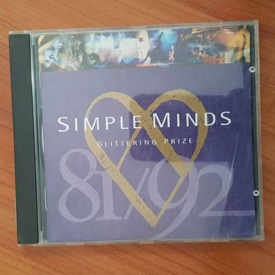 SIMPLE MINDS glittering prize 81/92 EMI Swindon VG+/VG+ (CD Album, Pop, Virgin)