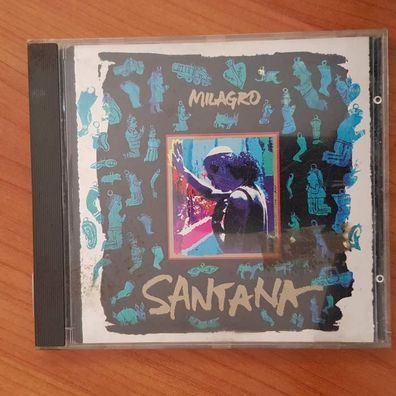 Santana milagro FULL SILVER Germany VG+/VG+ (CD Album, Pop, Polydor)