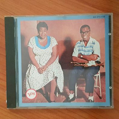 ELLA Fitzgerald & LOUIS Armstrong ella and louis FULL SILVER Polygram VG+/EX