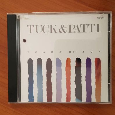 TUCK & PATTI tears of joy VG/EX (CD Album, Jazz, Windham Hill Jazz)