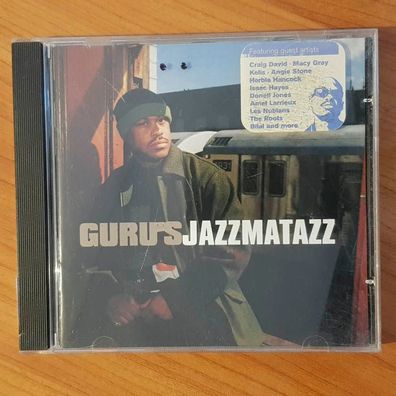 GURU guru's jazzmatazz EMI UDEN EU VG+/VG+ (CD Album, Jazz, Virgin)