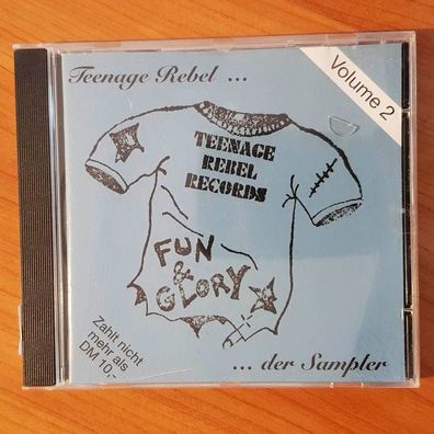 Various teenage rebel records volume 2 VG+/VG+ (CD Album, Hard, Teenage Rebel)