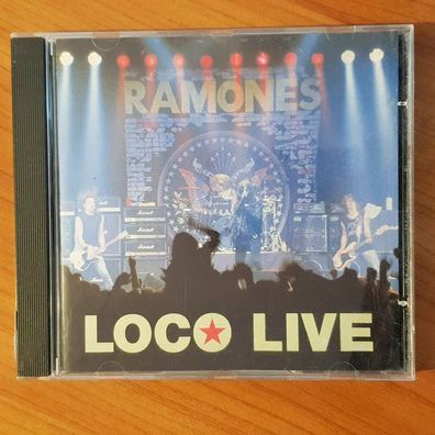 Ramones loco live EU VG/VG+ (CD Album, Hard, Chrysalis)