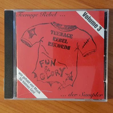 Various teenage rebel records volume 3 EX/VG+ (CD Album, Hard, Teenage Rebel)