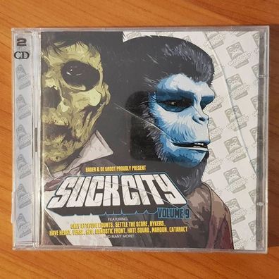 Various suck city volume 9 VG+/EX (2CD, Hard, Swellcreak Superheroes)