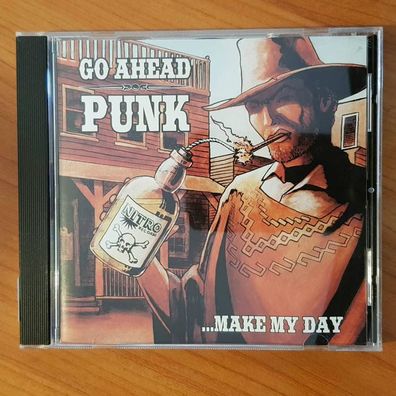Various go ahead punk make my day EX/EX (CD Album, Hard, Nitro)
