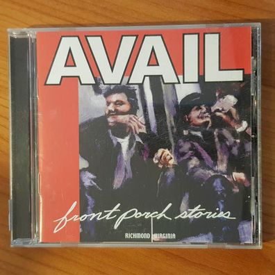 AVAIL front porch stories NM/EX (CD Album, Hard, Fat Wreck Chords)