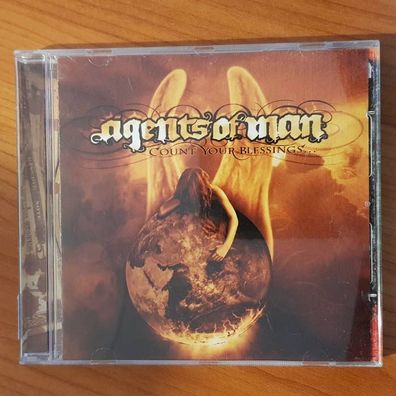 AGENTS OF MAN count your blessings VG+/EX (CD Album, Hard, Century Media)