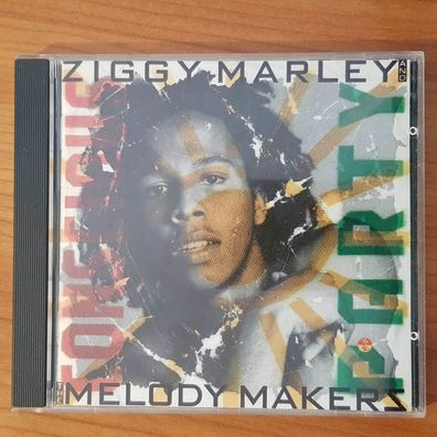 ZIGGY MARLEY conscious party NIMBUS UK VG/VG+ (CD Album, Pop, Virgin)