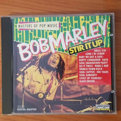 BOB MARLEY masters of pop music - stir it up VG+/VG+ (CD Album, Reggae)