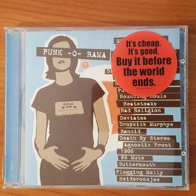 Various punk-o-rama 7 EX/EX (CD Album, Hard, Epitaph)