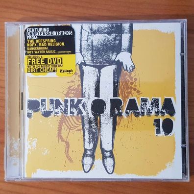 Various punk-o-rama 10 VG/EX (CD+DVD, Hard, Epitaph)