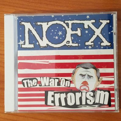 NOFX the war on errorism EX/EX (CD Album, Hard, Fat Wreck Chords)