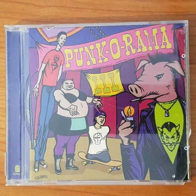 Various punk-o-rama iii Docdata VG+/VG+ (CD Album, Hard, Epitaph)