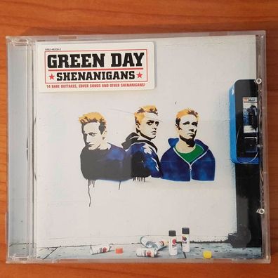 GREEN DAY shenanigans Germany VG+/EX (CD Album, Hard, Reprise)