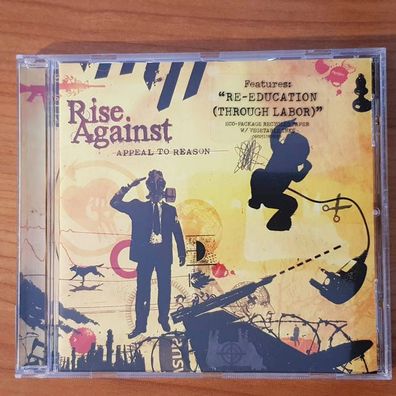 RISE Against appeal to reason EDC Germany EX/EX (CD Album, Hard, DGC)
