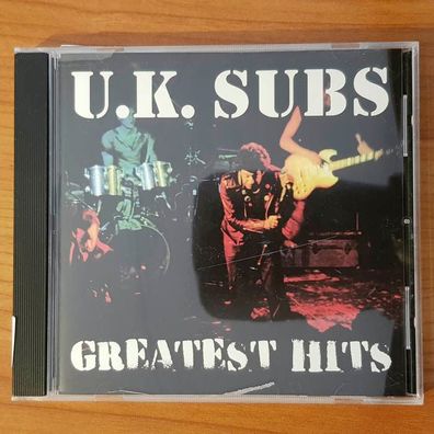 U.K. SUBS greatest hits NM/EX (CD Album, Hard, The Great American Music Company)
