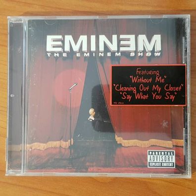 EMINEM the eminem show UML Germany VG+/EX (CD Album, Hip Hop, Aftermath)