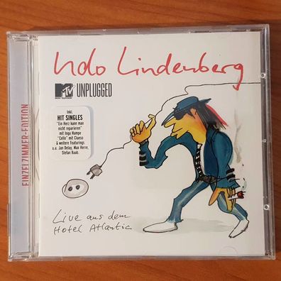 UDO Lindenberg mtv unplugge live atlantic NM/EX (CD Album, Hard, Starwatch)