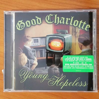 GOOD Charlotte the young and the hopeless NM/EX (CD Album, Hard)