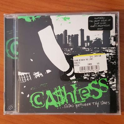 Cashless living beetwenn the lines FLIGHT 13 Duplication VG+/EX (CD Album, Hard)