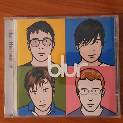 BLUR the best of EMI UDEN EU VG+/EX (CD Album, Hard, Food / Parlophone)