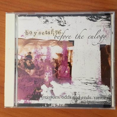 Boysetfire before the eulogy VG+/EX (CD Album, Hard, Equal Vision)
