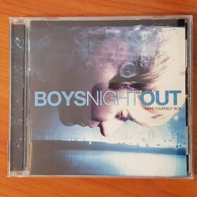BOYS NIGHT OUT make yourself sick VG+/EX (CD Album, Hard, Ferret)
