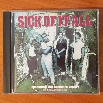 SICK OF IT ALL spreading the hardcore reality DADC Austria NM/EX (CD Album)