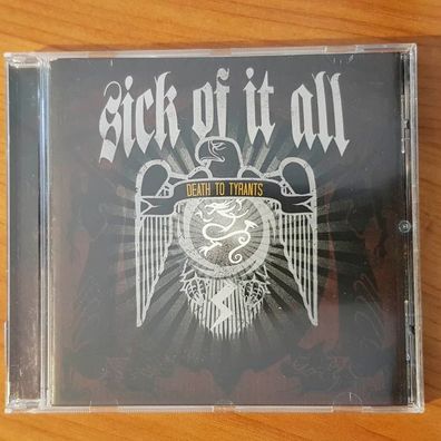 SICK OF IT ALL death to tyrants ARVATO EX/EX (CD Album, Hard, Century Media)