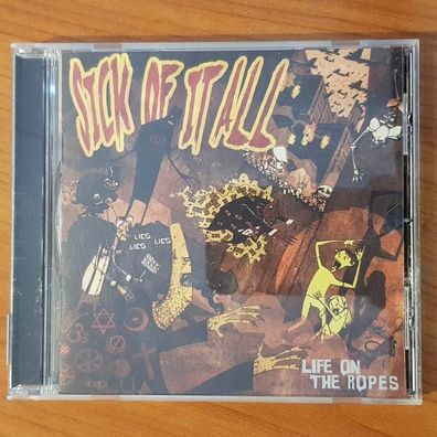 SICK OF IT ALL life on the rope EX/EX (CD Album, Hard, Fat Wreck Chords)