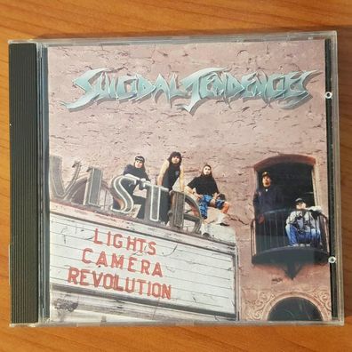 Suicidal Tendencies lights camera recolution DADC Austria VG+/EX (CD Album)