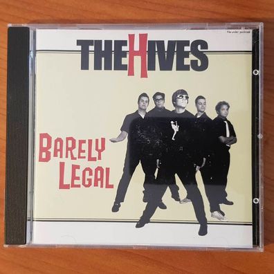 THE HIVES barely legal DADC NM/EX (CD Album, Hard, Burning Heart)