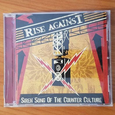 RISE Against siren song of the counter culture EDC USA VG/EX (CD Album, Hard)