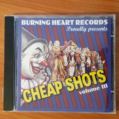 Various burning heart records pres cheap shots volume iii VG/EX (CD Album, Hard)