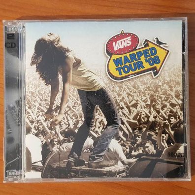 Various vans warped tour compilation 2008 EX/EX (2CD, Hard, Side One Dummy)