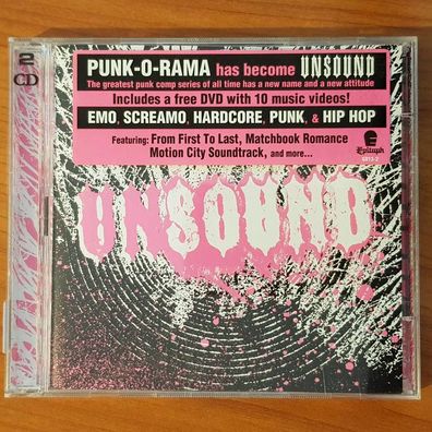 Various epitaph - unsound VG+/VG+ (CD+DVD, Hard, Epitaph)