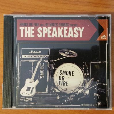 SMOKE OR FIRE the speakeasy VG/EX (CD Album, Hard, Fat Wreck Chords)