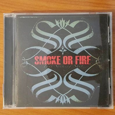 SMOKE OR FIRE this sinking ship VG+/EX (CD Album, Hard, Fat Wreck Chords)