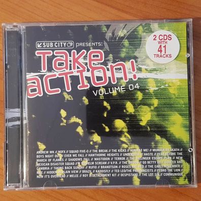 Various take action! volume 4 VG+/VG+ (2CD, Hard, Sub City)