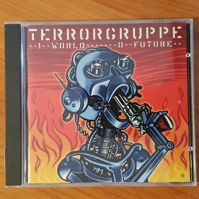 Terrorgruppe 1 world - 0 future DADC VG/EX (CD Album, Hard, Epitaph)