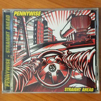 Pennywise straight ahead DADC VG+/VG+ (CD Album, Hard, Epitaph)