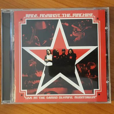 RAGE Against THE Machine live at the grand olympic auditorium VG+/EX (CD Album)
