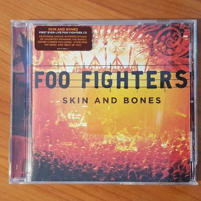 FOO Fighters skin and bones VG/VG+ (CD Album, Hard, Roswell)